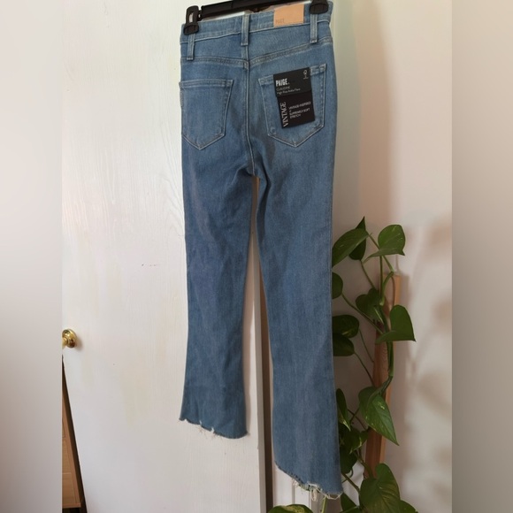 NWT Paige Claudine High Rise Ankle Flare Jeans - Picture 5 of 7